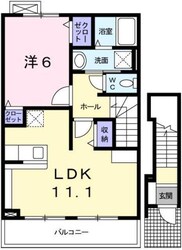 ラフレシール・ベルの物件間取画像